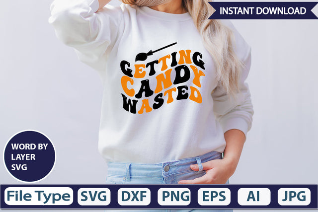 Getting Candy Wasted SVG Cut File SVG DesignPlante 503 