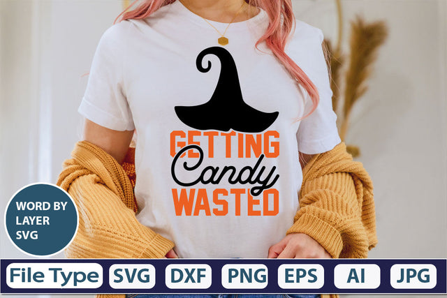 Getting Candy Wasted SVG Cut File SVG DesignPlante 503 