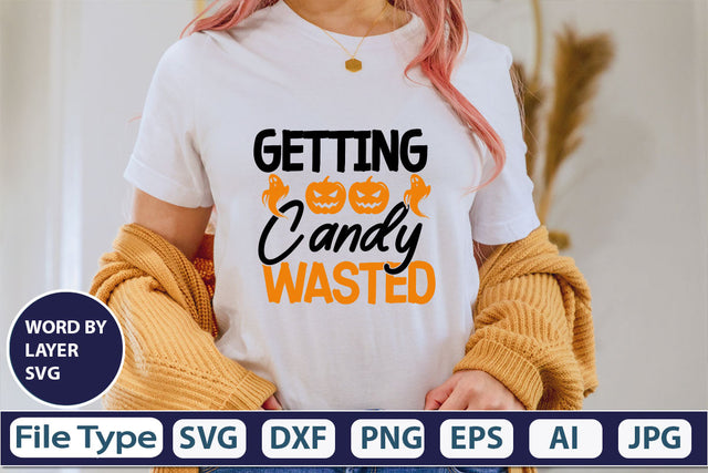 Getting Candy Wasted SVG Cut File SVG DesignPlante 503 