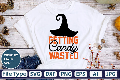 Getting Candy Wasted SVG Cut File SVG DesignPlante 503 