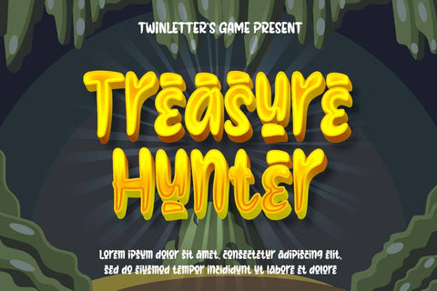 Geyalu Font twinletter 