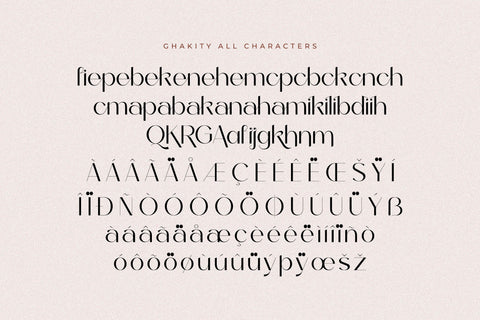 Ghakity Typeface Font Storytype Studio 