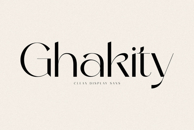 Ghakity Typeface Font Storytype Studio 
