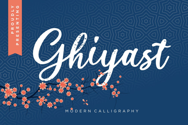Ghiyast Modern Calligraphy Font Creatype Studio 