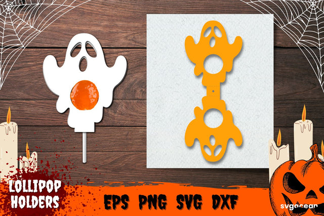 Ghost Candy Holder | Lollipop Holders | Svg Bundle | Cut File SVG SvgOcean 