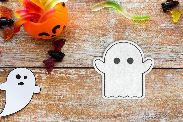 Ghost Feltie Applique Embroidery Embroidery/Applique DESIGNS Risa Rocks It 