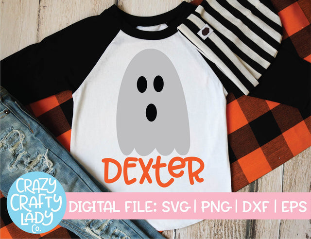 Ghost | Halloween SVG Cut File SVG Crazy Crafty Lady Co. 