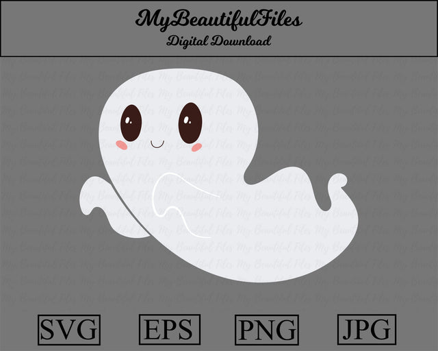 Ghost - Halloween SVG MyBeautifulFiles 
