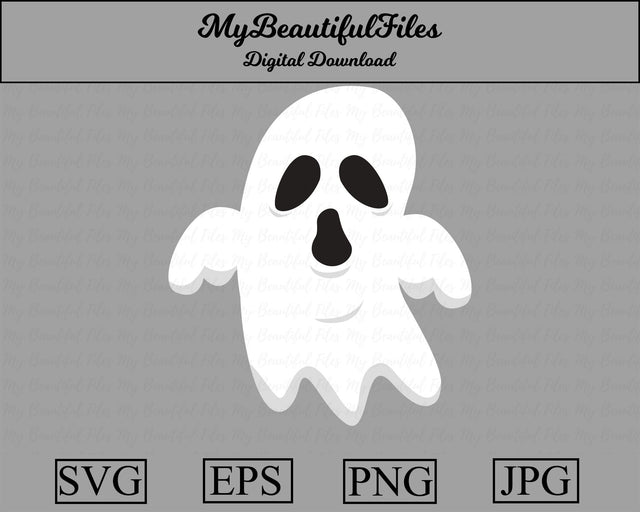 ghost - halloween SVG MyBeautifulFiles 