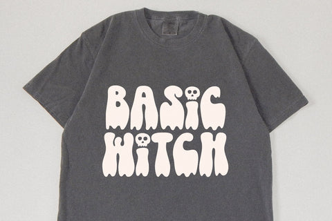 Ghost House - Retro Drip Halloween Font Font KA Designs 