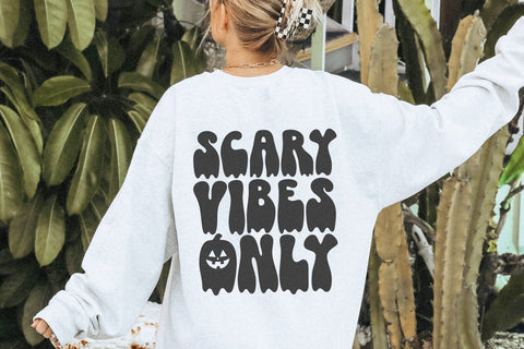 Ghost House - Retro Drip Halloween Font Font KA Designs 