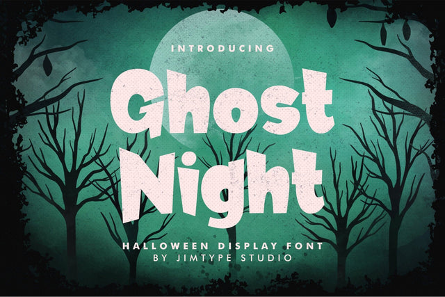 Ghost Night Font Jimtype Studio 