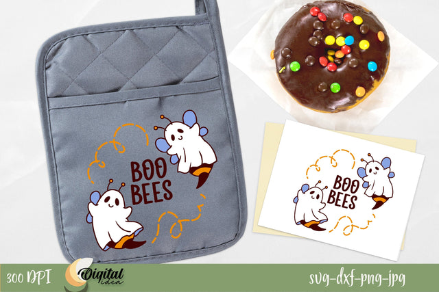 Ghost Picture SVG. Boo Bees SVG. SVG Evgenyia Guschina 