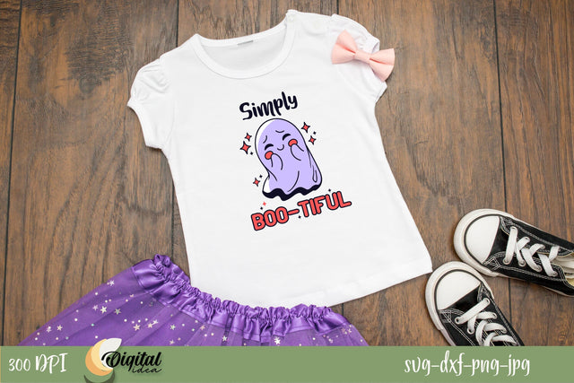 Ghost Picture SVG. Simply Boo-Tiful SVG. SVG Evgenyia Guschina 