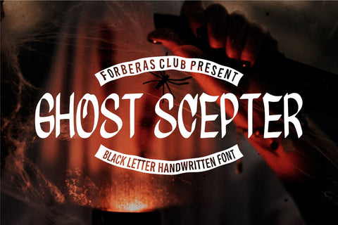 Ghost Scepters Font Forberas 