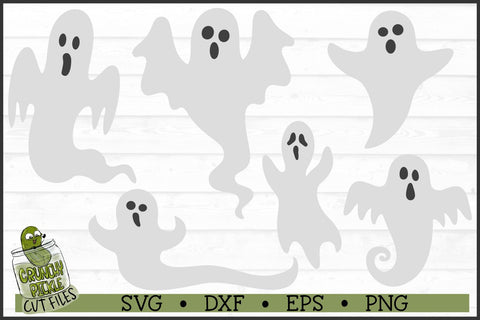 Ghost Set SVG File SVG Crunchy Pickle 