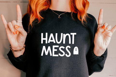Ghost Story - Cute Halloween Font Font KA Designs 
