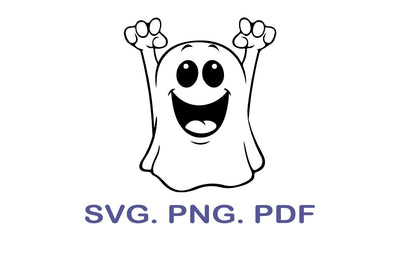 Ghost svg, cute ghost svg, cool ghost svg, Boo Svg, Bootiful SVG, halloween svg ,CriCut Files svg , Silhouette cameo SVG MagicDesignUS 