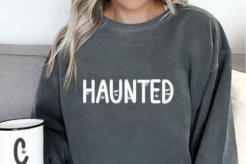 Ghost Town - Spooky Halloween Font Font KA Designs 