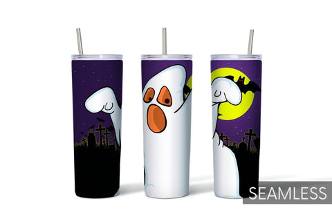 Ghost Tumbler Sublimation Sublimation SvgOcean 
