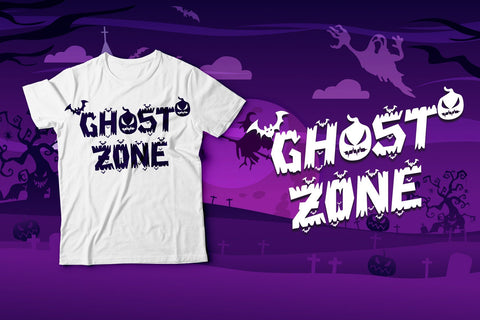 Ghost Zone Font Sakha Design Studio 