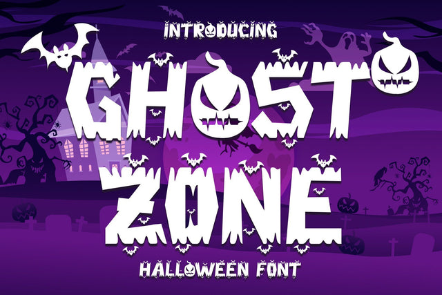 Ghost Zone Font Sakha Design Studio 
