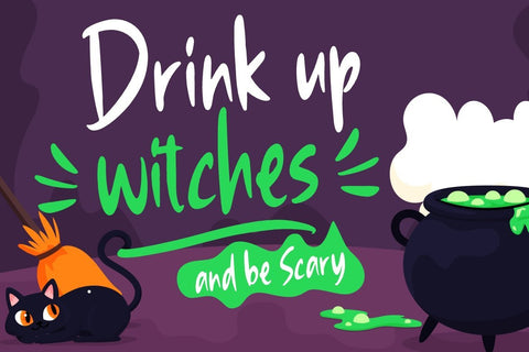 Ghostily Spooky Halloween Typeface Font Creatype Studio 