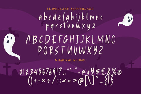 Ghostily Spooky Halloween Typeface Font Creatype Studio 