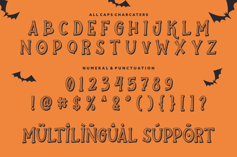 Ghostober | Halloween Layered Font Font Garisman Studio 