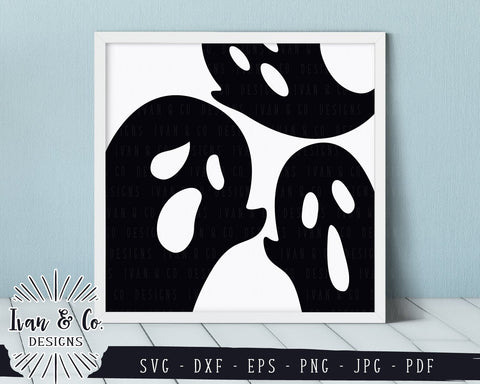 Ghosts SVG Files | Halloween | Fall SVG (830998463) SVG Ivan & Co. Designs 