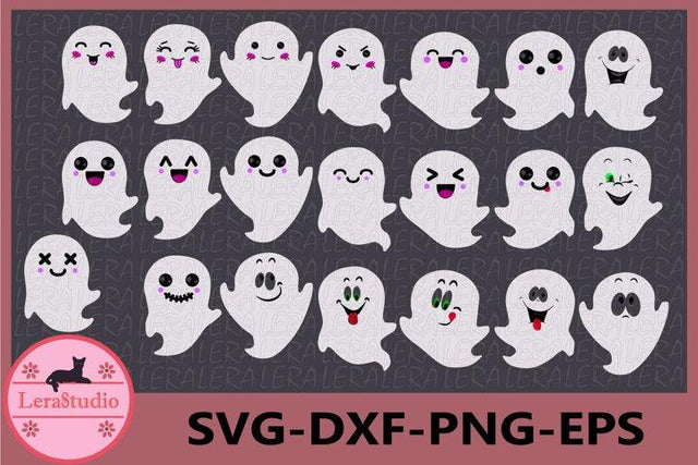 Ghosts SVG SVG Lerastudio 