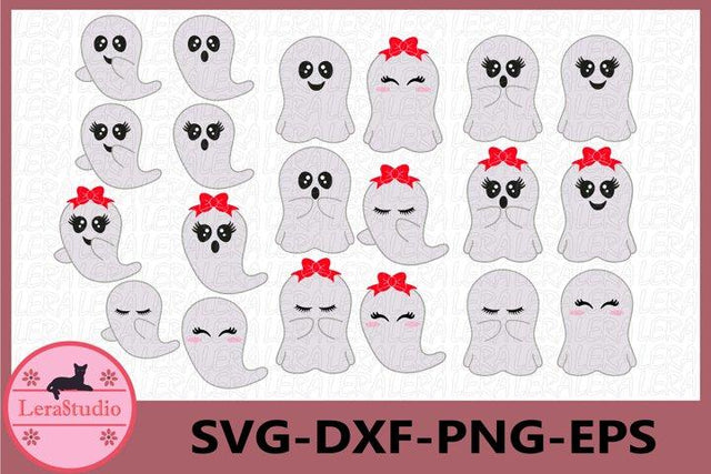 Ghosts SVG SVG Lerastudio 