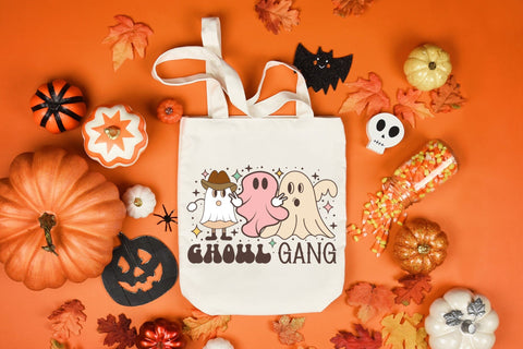 Ghoul Gang PNG, Retro Halloween Sublimation Sublimation CraftLabSVG 