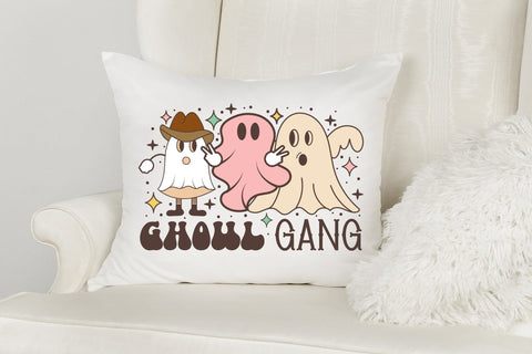 Ghoul Gang PNG, Retro Halloween Sublimation Sublimation CraftLabSVG 