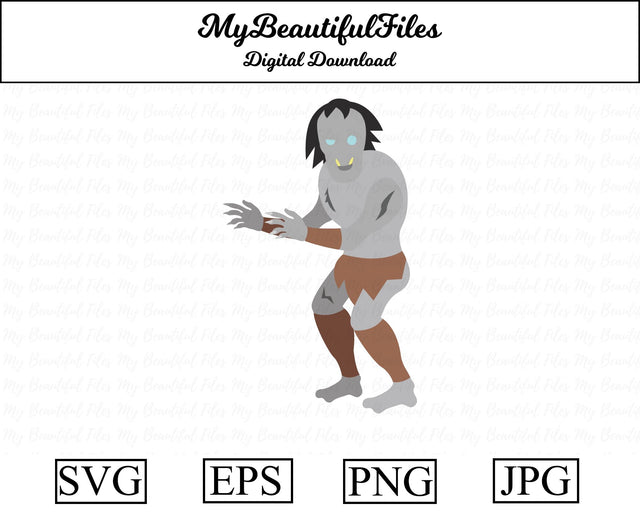 ghoul - halloween SVG MyBeautifulFiles 