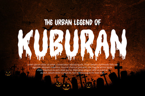 Ghoulies - Horror Display Font Font Alpaprana Studio 