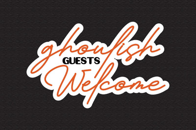Ghoulish Guests Welcome svg SVG nirmal108roy 