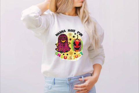 Ghouls Just Wanna Have Fun Sublimation SVGArt 