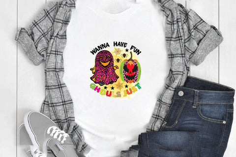 Ghouls Just Wanna Have Fun Sublimation SVGArt 
