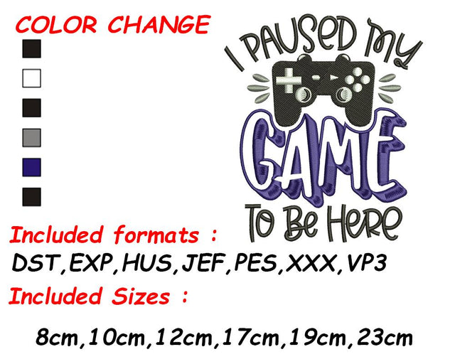 Gift for Gammer, Gaming Party, Boy Embroidery, Girl Embroidery, Video Game, Computer Geek Embroidery/Applique DESIGNS SVG Digital Designer 