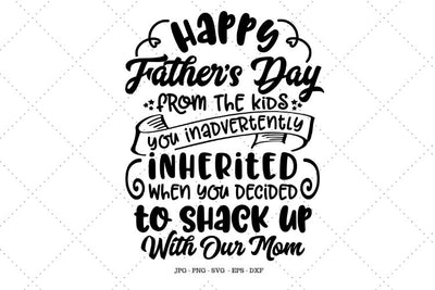 Gift for Stepdad, Printable Gift, Fathers Day Gift, Happy Fathers Day, For Step Dad, From Daughter, Svg Files for Cricut SVG SVG Digital Designer 