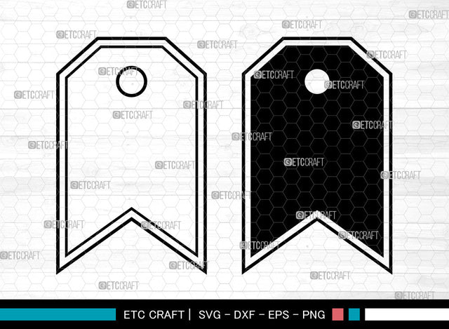 Gift Tag SVG, Gift Tag Icon SVG, Tag Svg, Price Tags Svg, Label Shapes Svg, Holiday Gift Tags Svg, Gift Tag SVG ETC Craft 