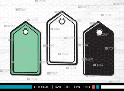 Gift Tags Clipart SVG | Tags Svg | Label Tag Svg | Label Shapes Svg | Holiday Gift Tags Svg | Price Tag Svg | Gift Tags Clipart SVG ETC Craft 