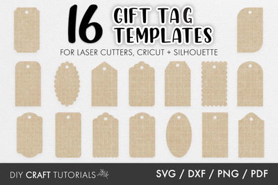Gift Tags SVG Bundle - Set 1 SVG DIY Craft Tutorials 