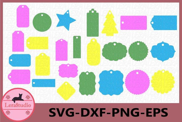 Gift Tags Svg SVG Lerastudio 