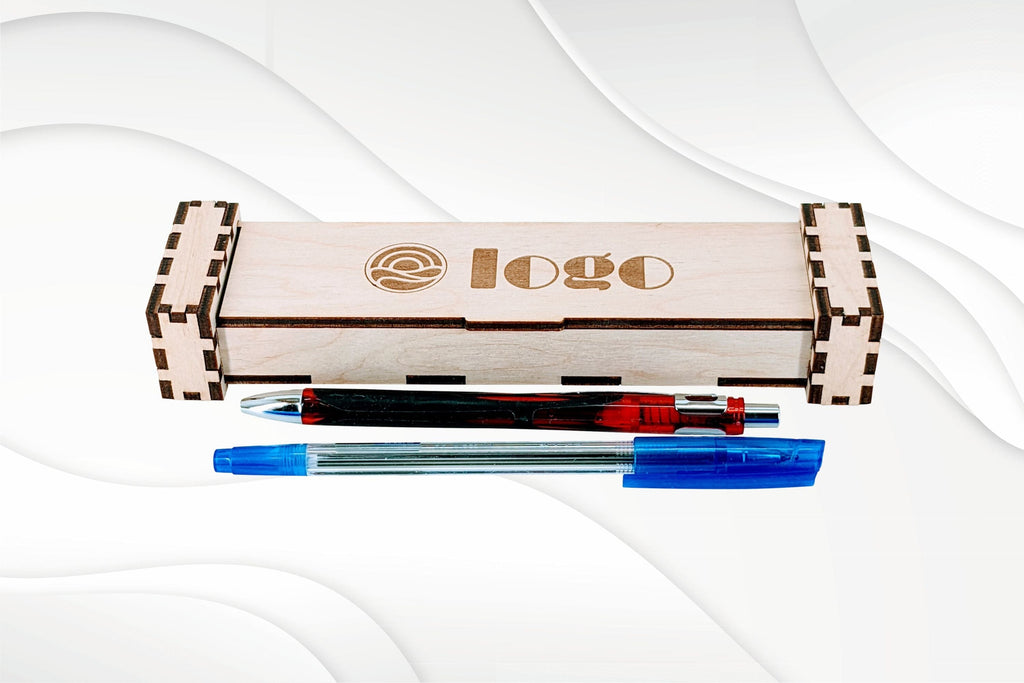 Gift pencils case box slider vector design laser cut. Svg dxf pattern. - So  Fontsy