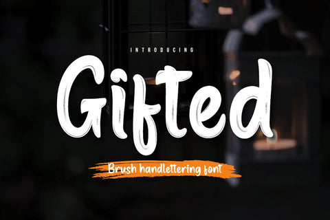 Gifted Font twinletter 