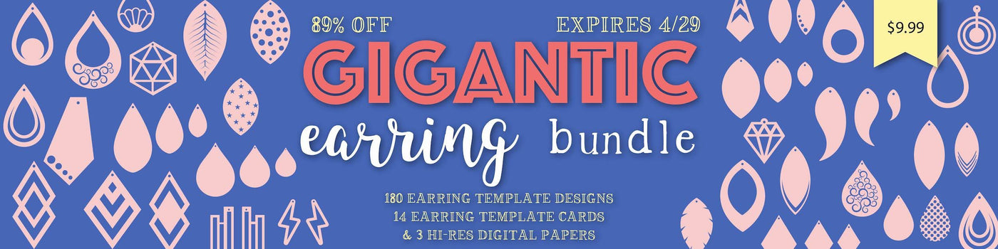 Gigantic Earring SVG Design Bundle
