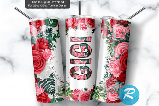Gigi 20 oz / 30 oz Tumbler PNG Sublimation Regulrcrative 