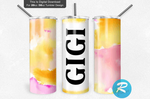 Gigi 20 oz / 30 oz Tumbler PNG Sublimation Regulrcrative 